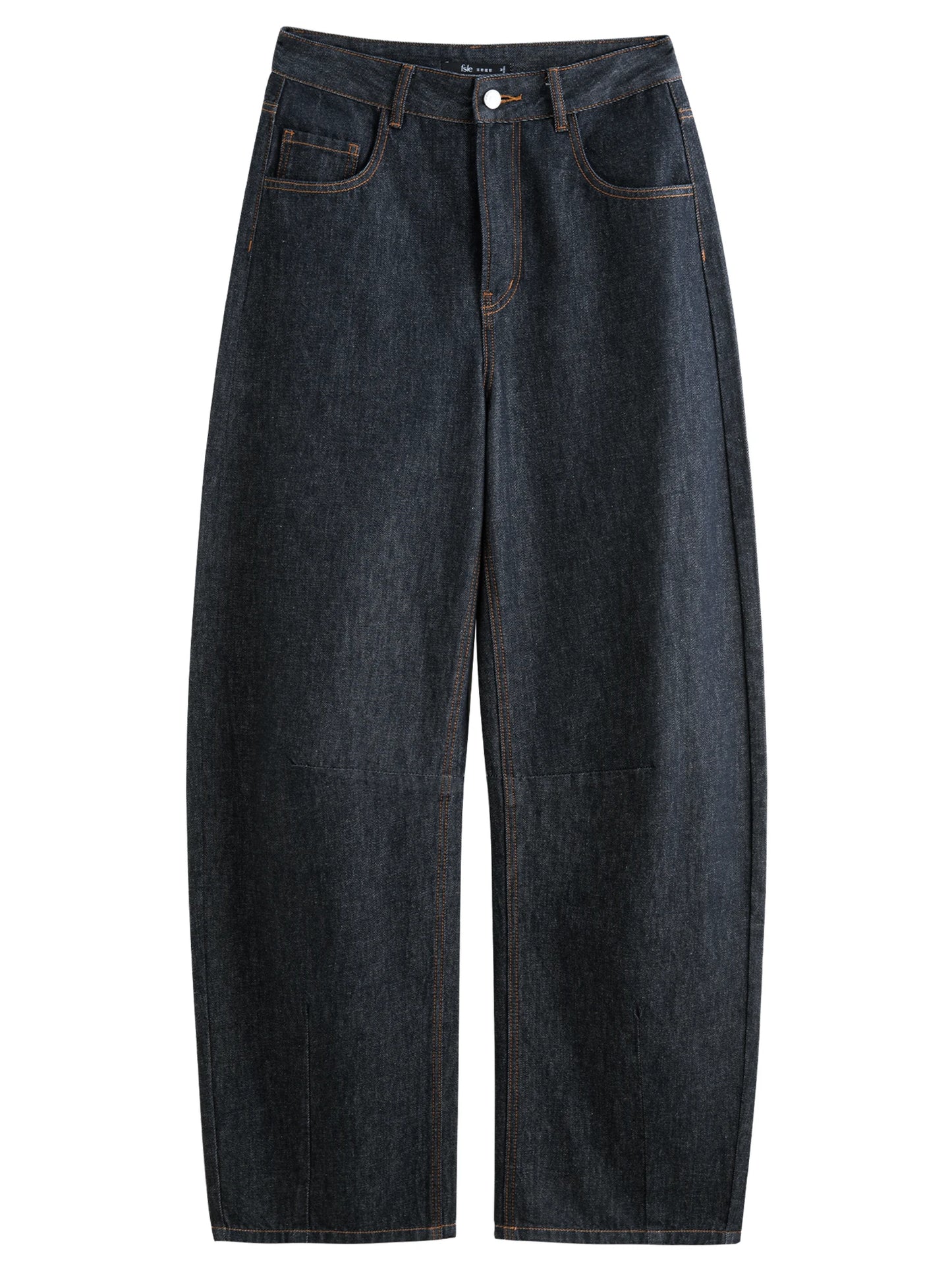 Charcoal Relaxed Wide Leg Jeans