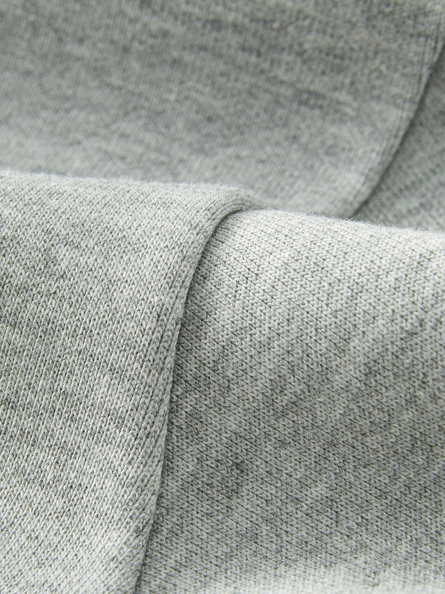 Grey Croissant Graphic Crewneck Sweatshirt