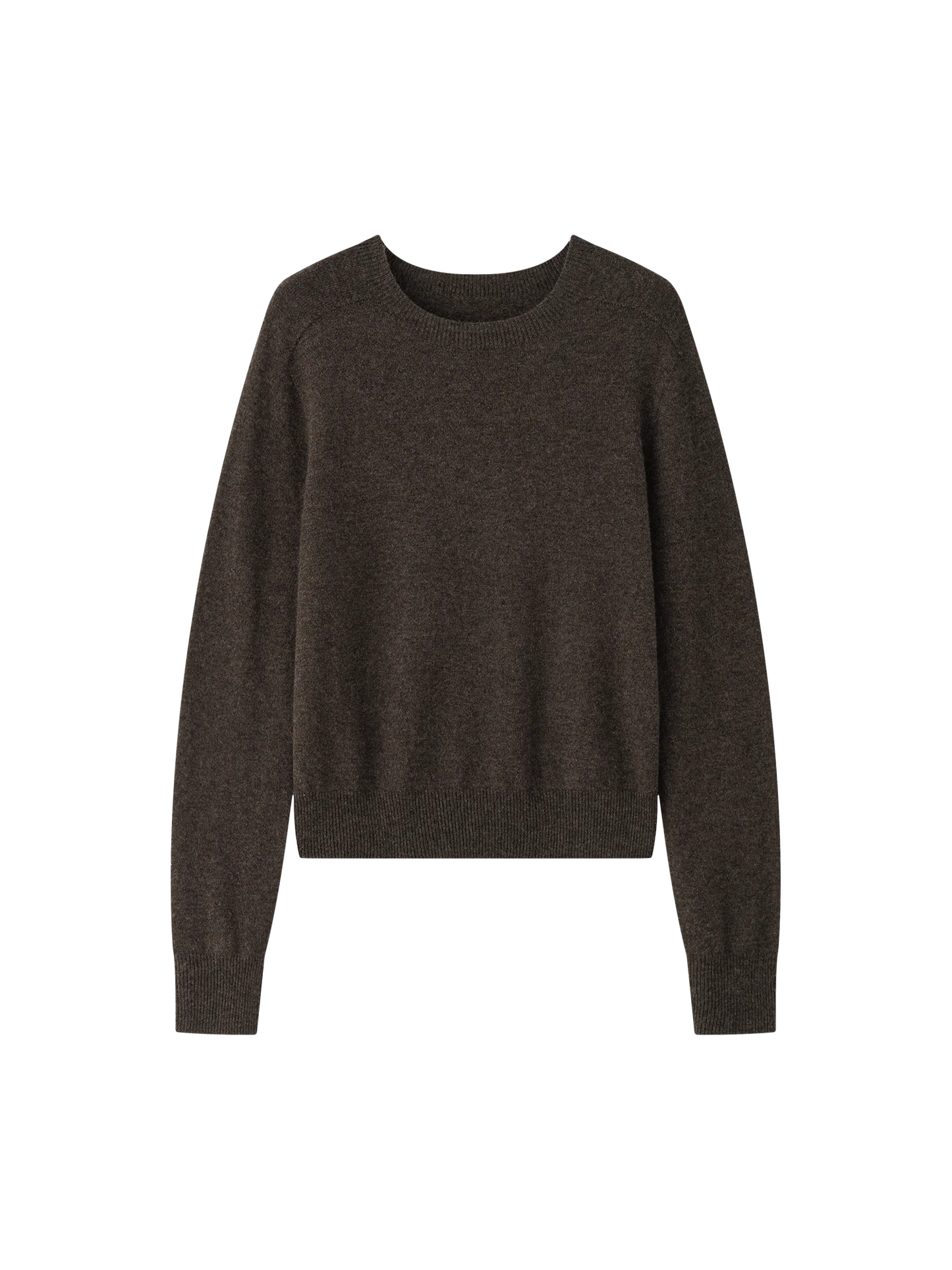Powder Blue Crew Neck Knit Top