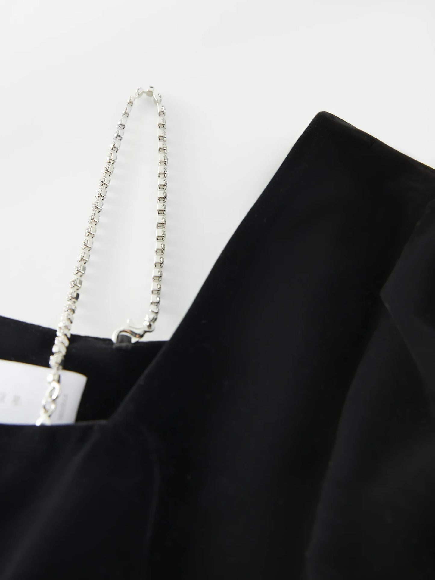 Black Velvet Square Neck Maxi Dress