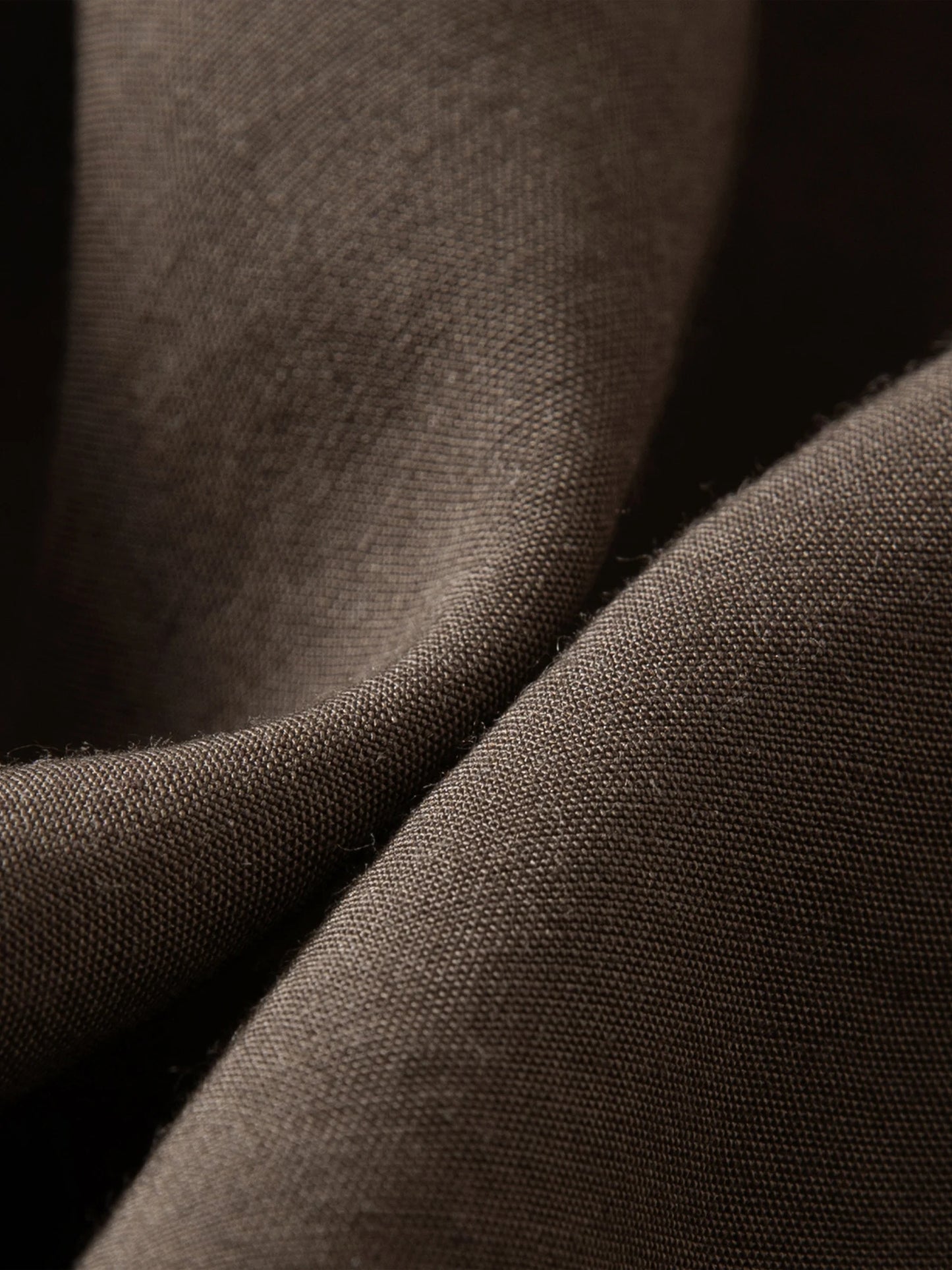 Brown Gathered Waist Maxi Dress