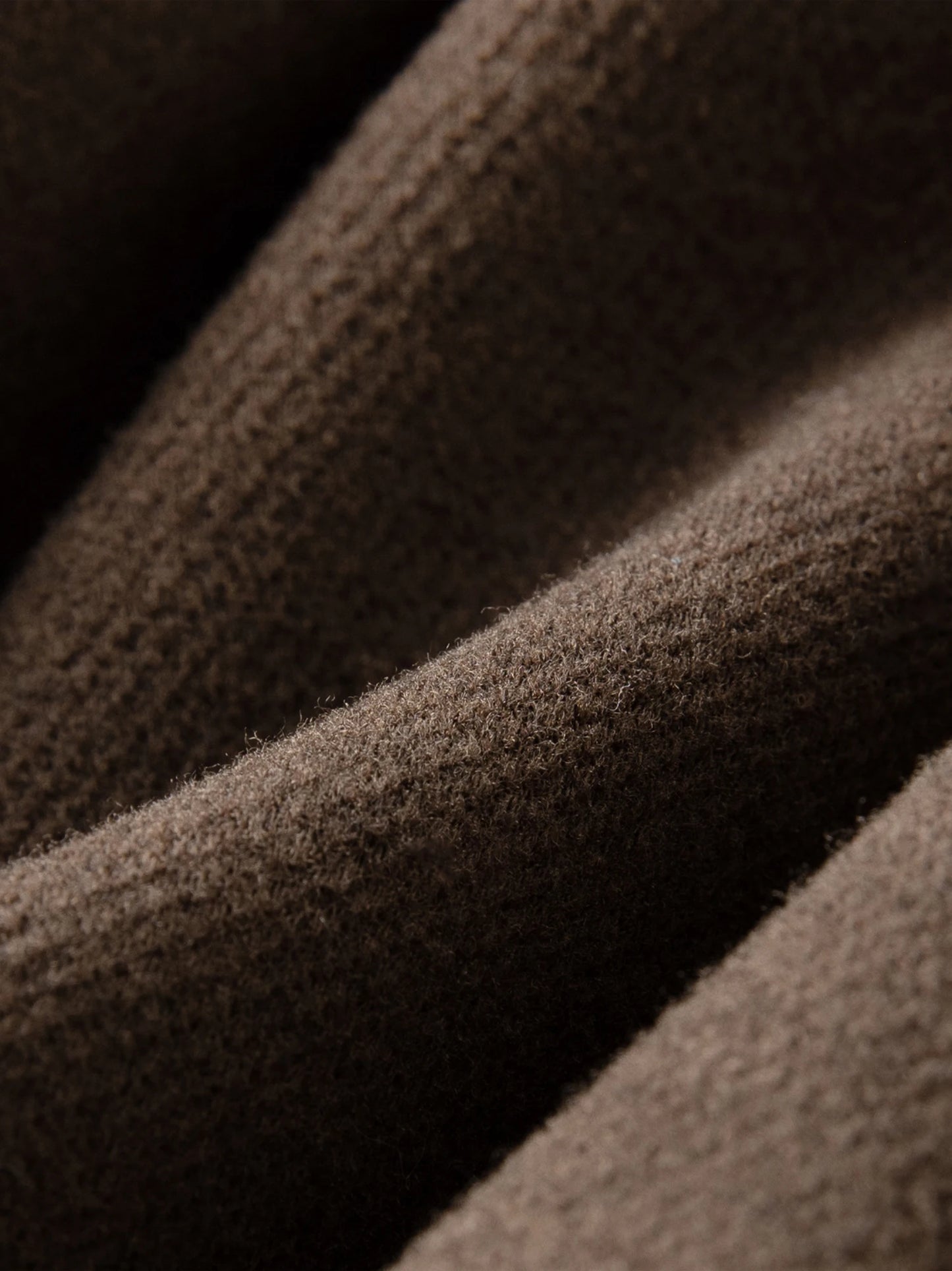 Brown Wide Leg Bermuda Shorts