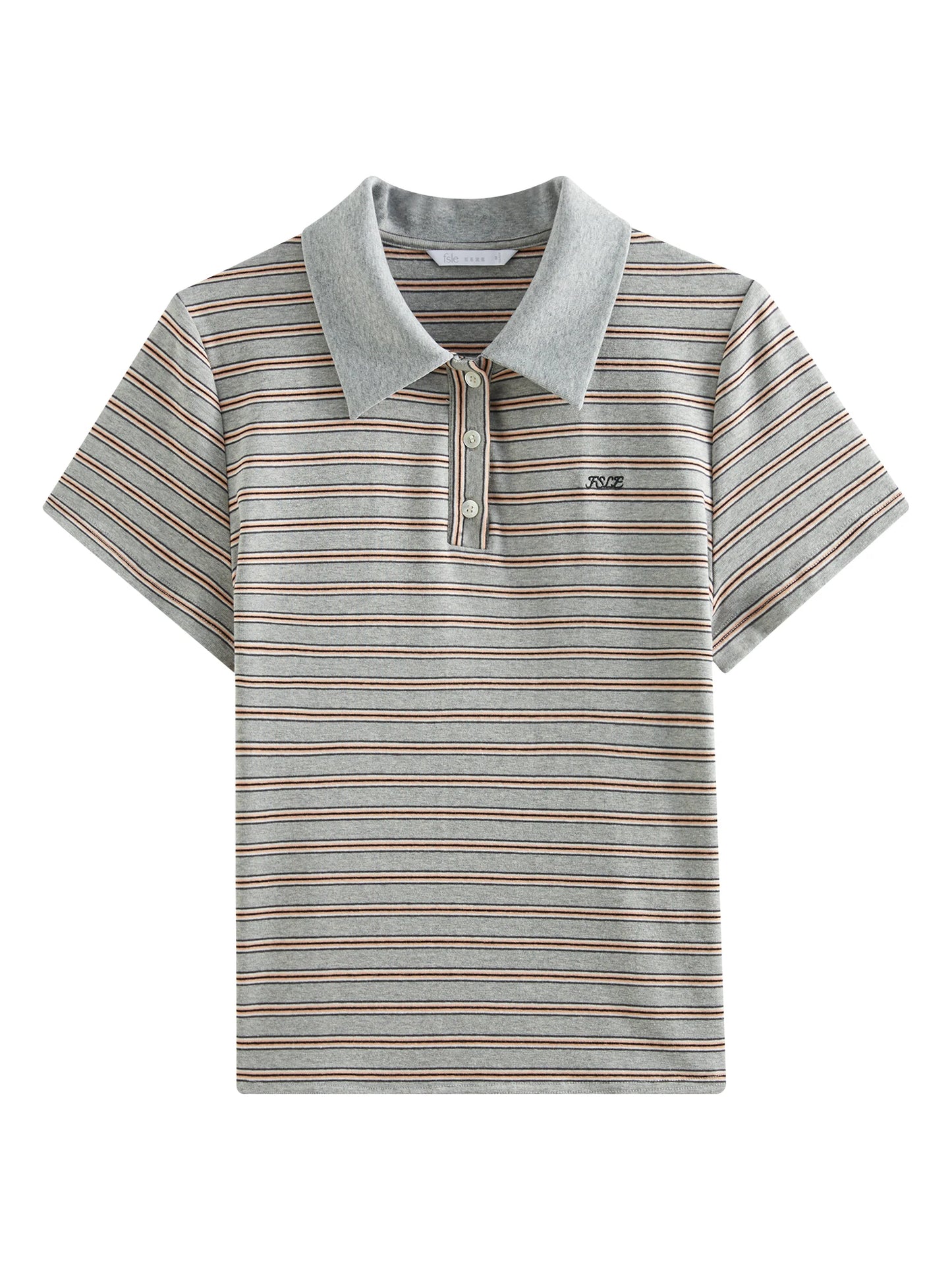 Navy Contrast Collar Polo Shirt