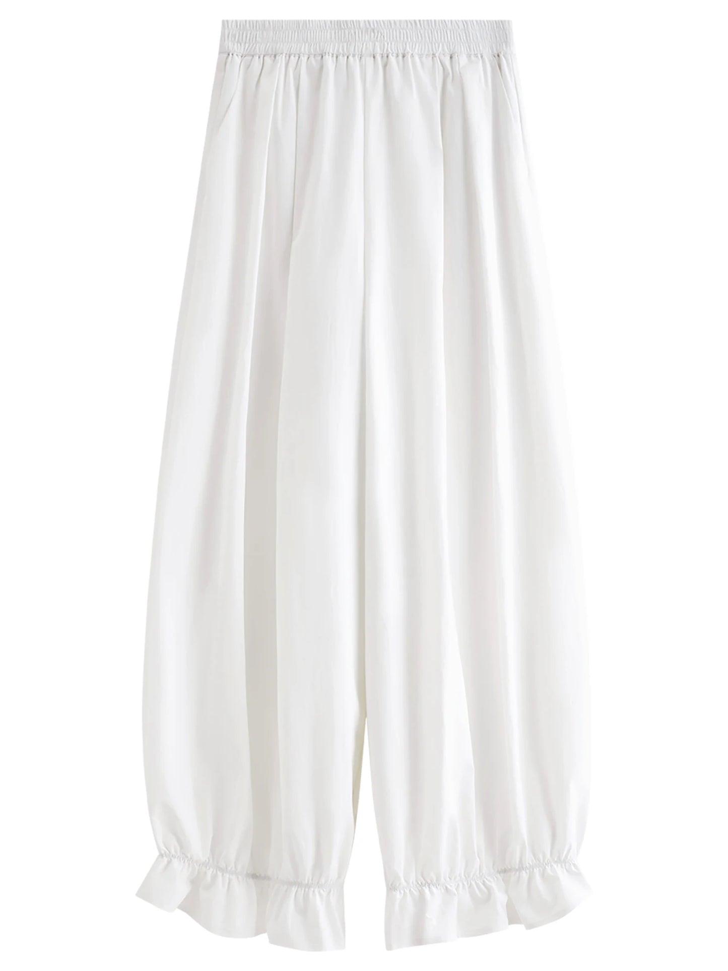 Black Pleated Balloon Pants