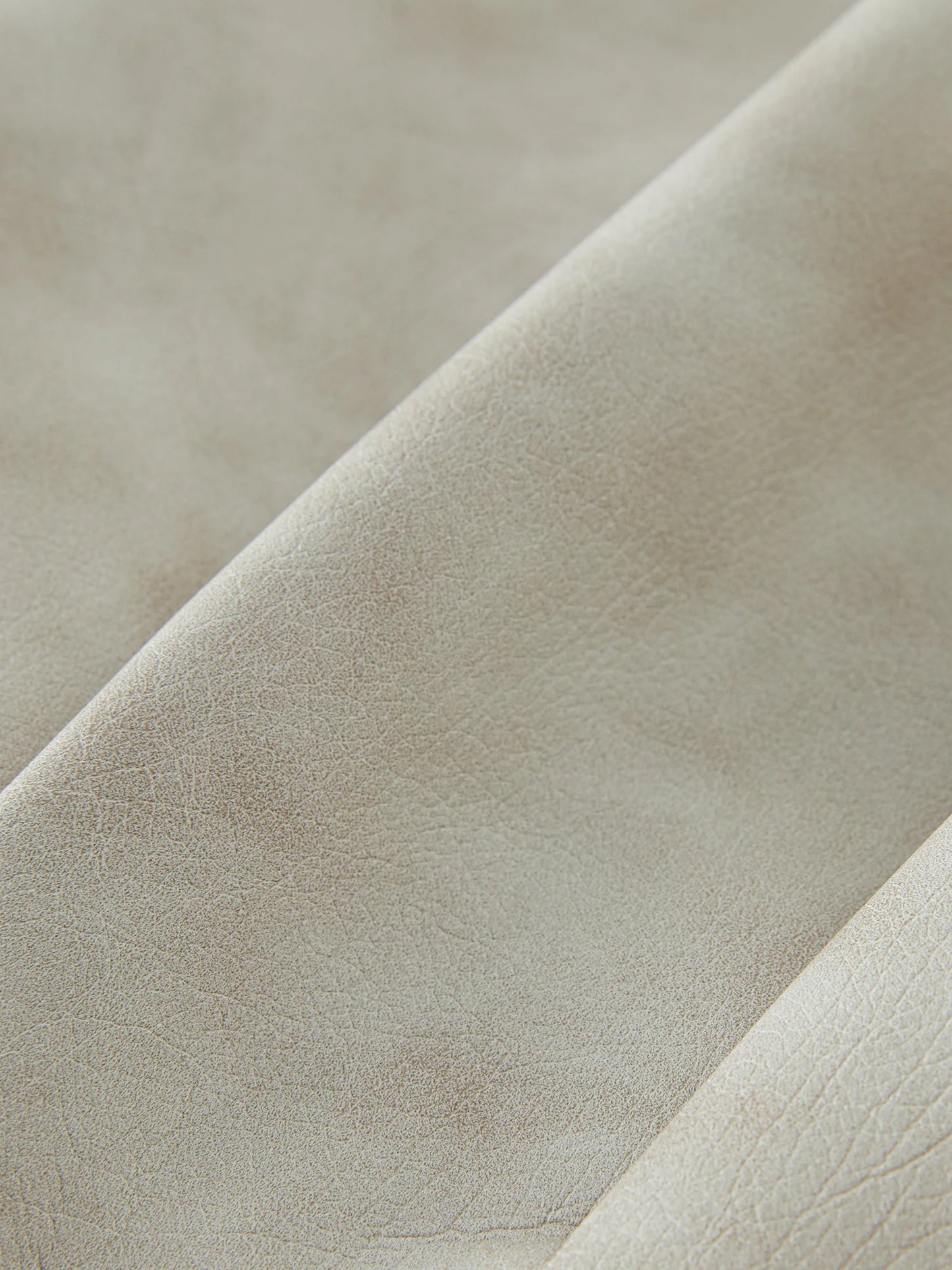 Beige Suede Collarless Jacket
