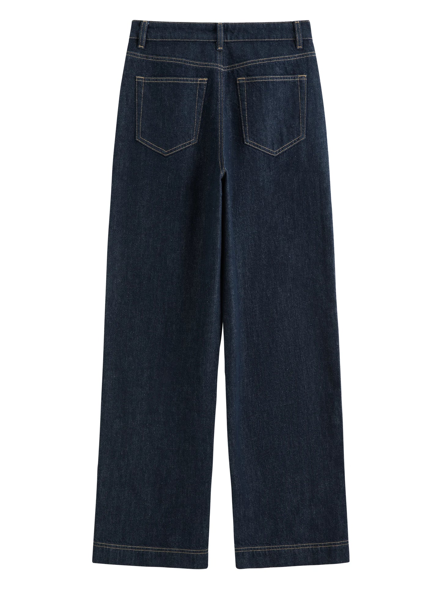 Dark Indigo Straight Leg Jeans