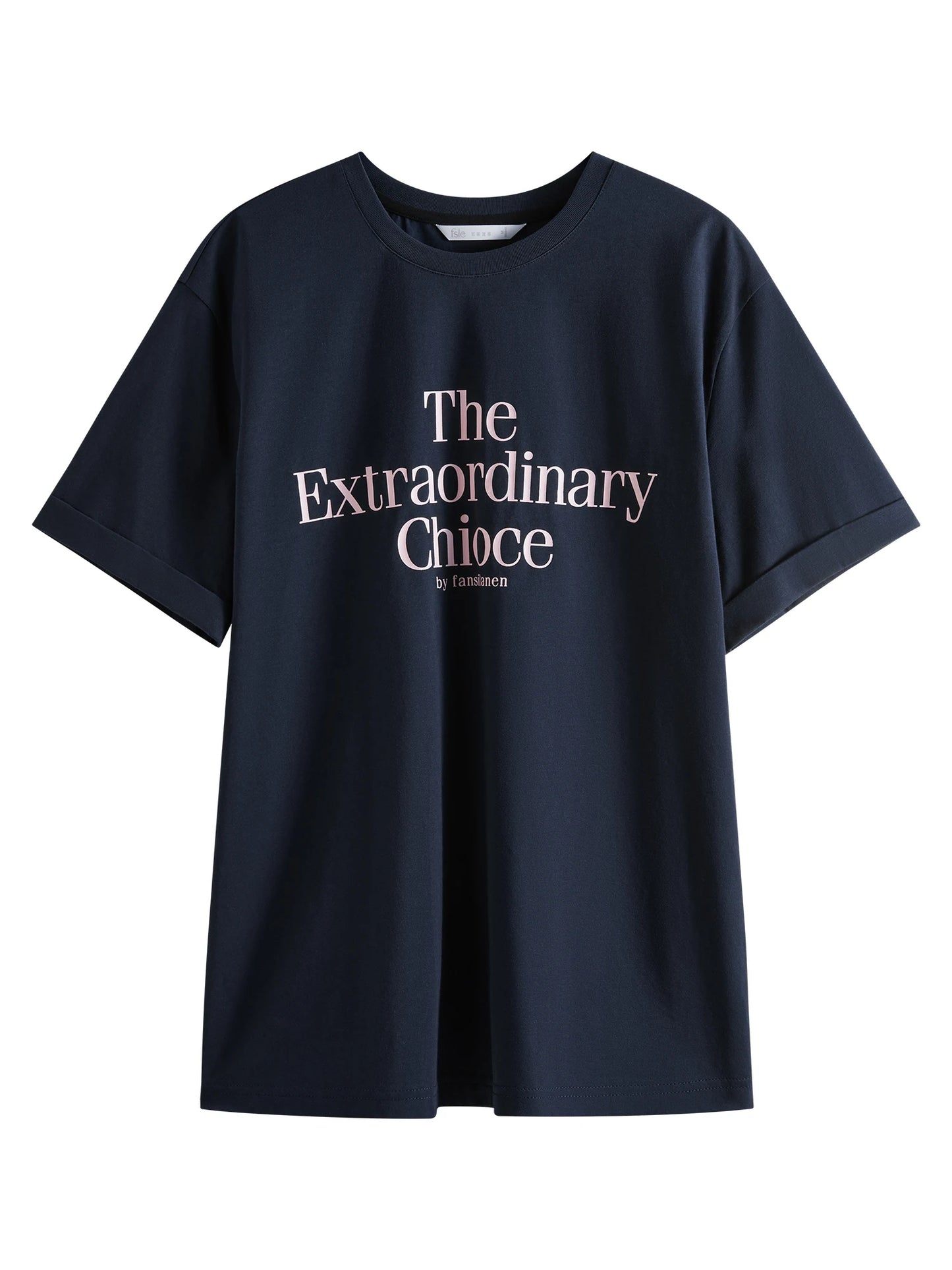 Butter Yellow Letter Print Tee