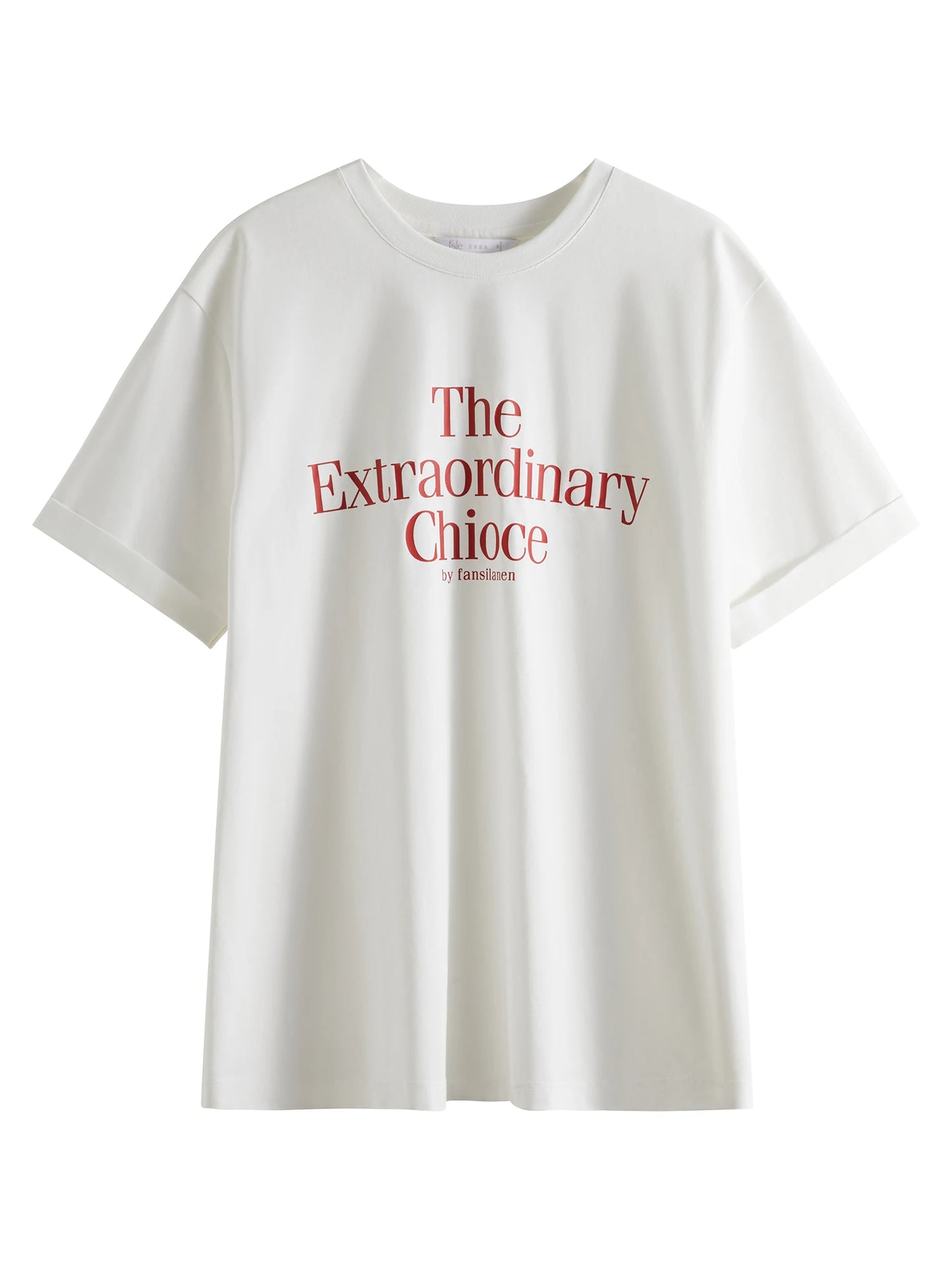Butter Yellow Letter Print Tee
