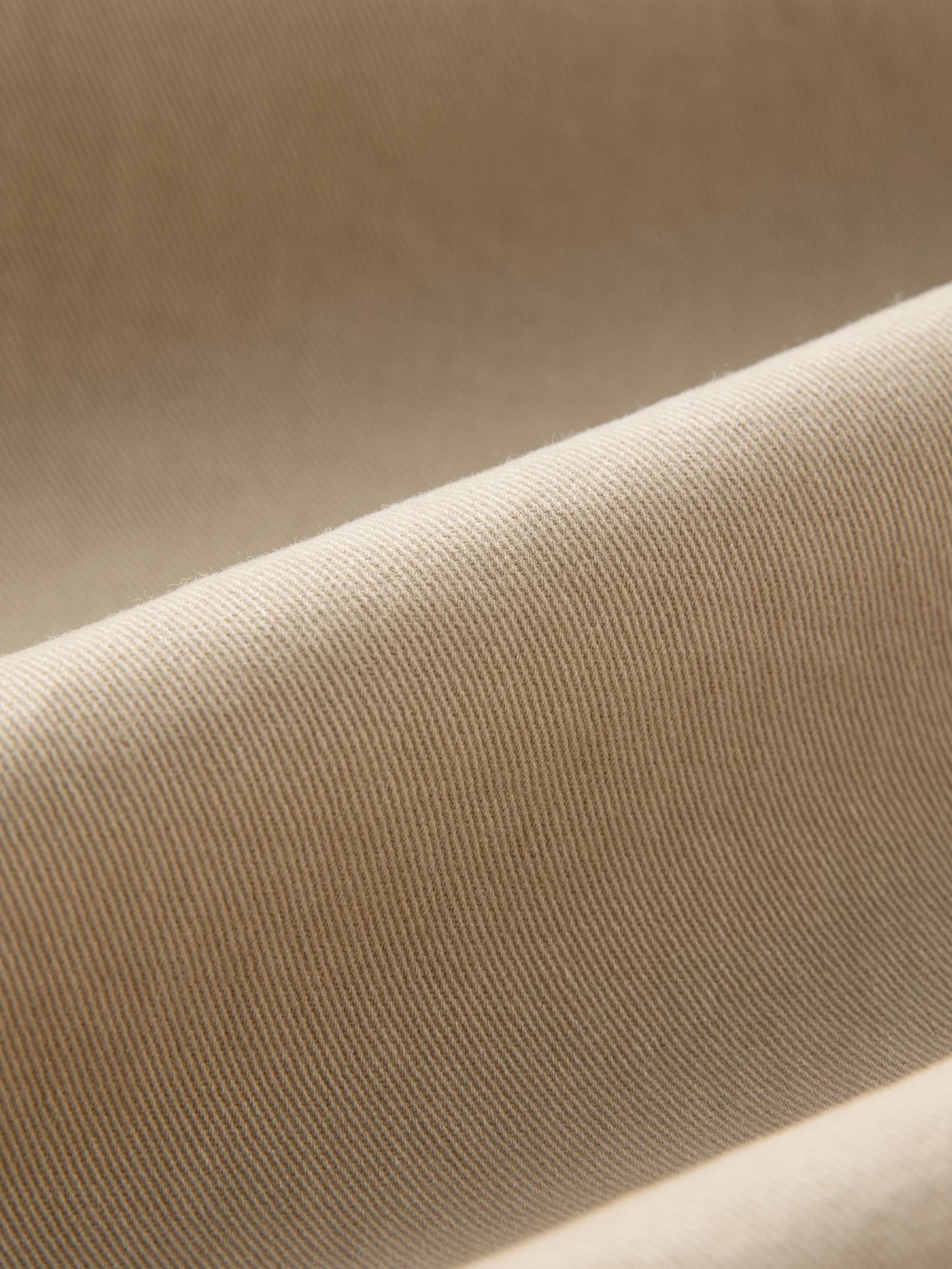 Khaki Relaxed Straight Leg Trousers
