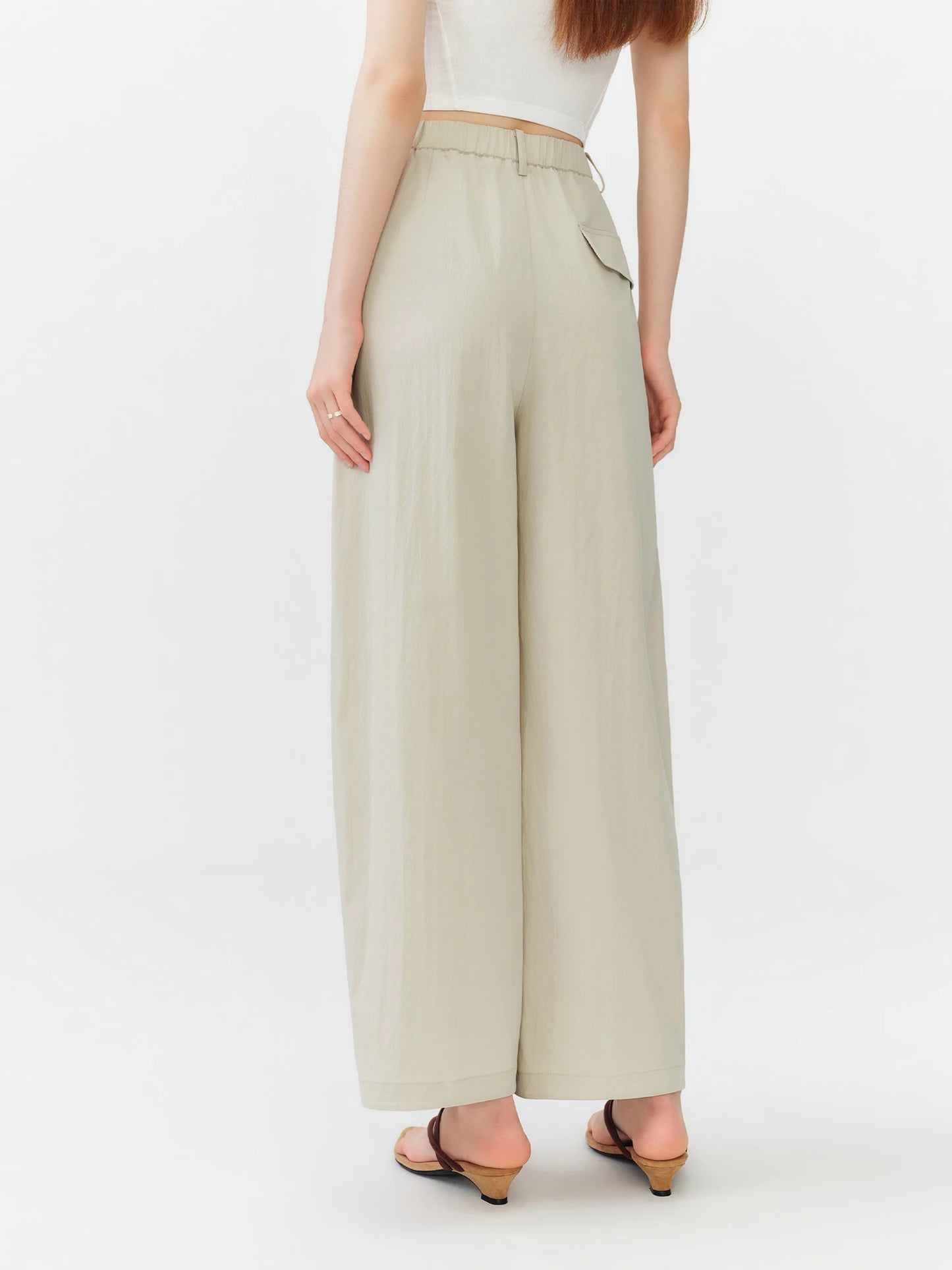 Black High Rise Balloon Pants