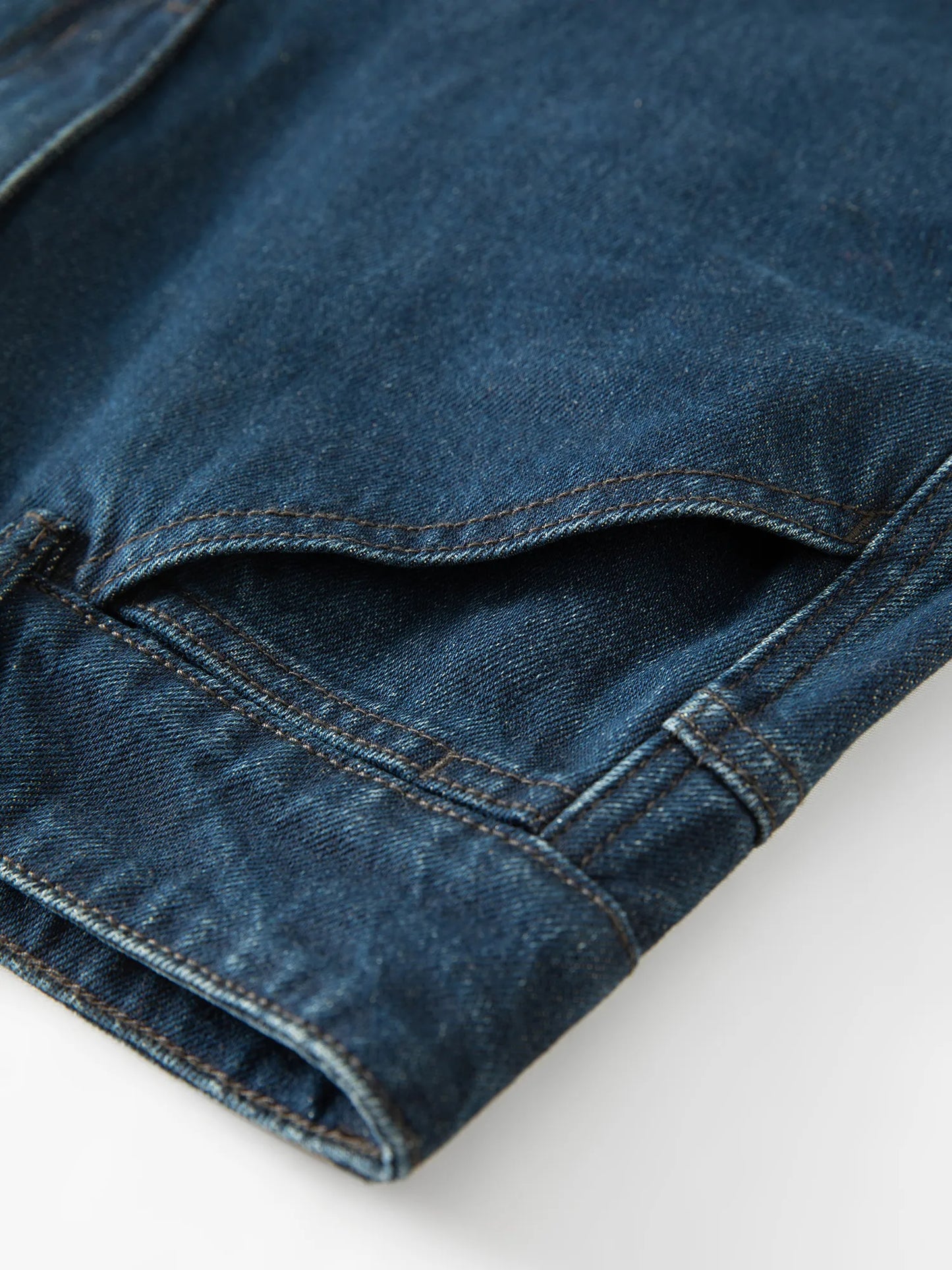 Dark Indigo Extra Wide Leg Jeans