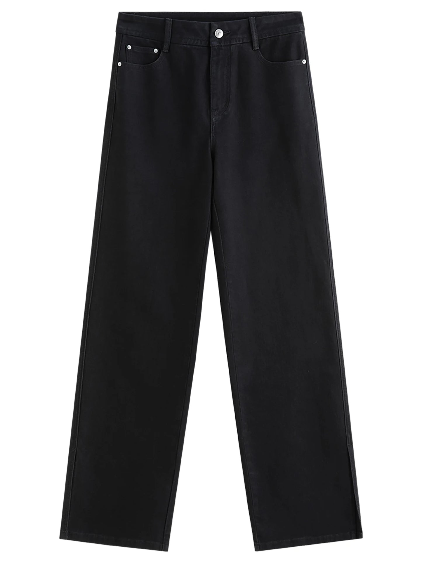 Deep Indigo Straight Leg Jeans