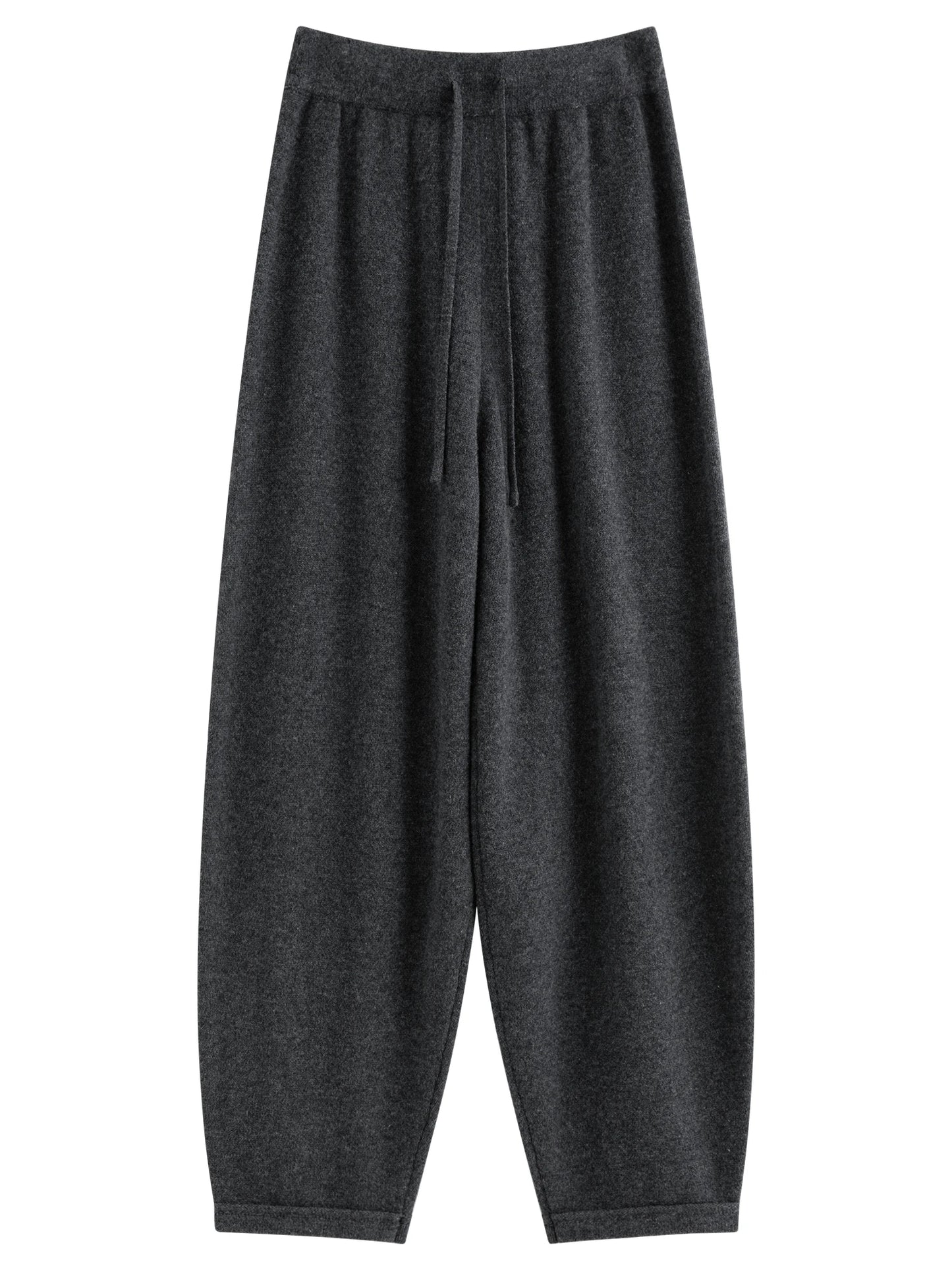 Taupe Knit Wide Leg Lounge Pants