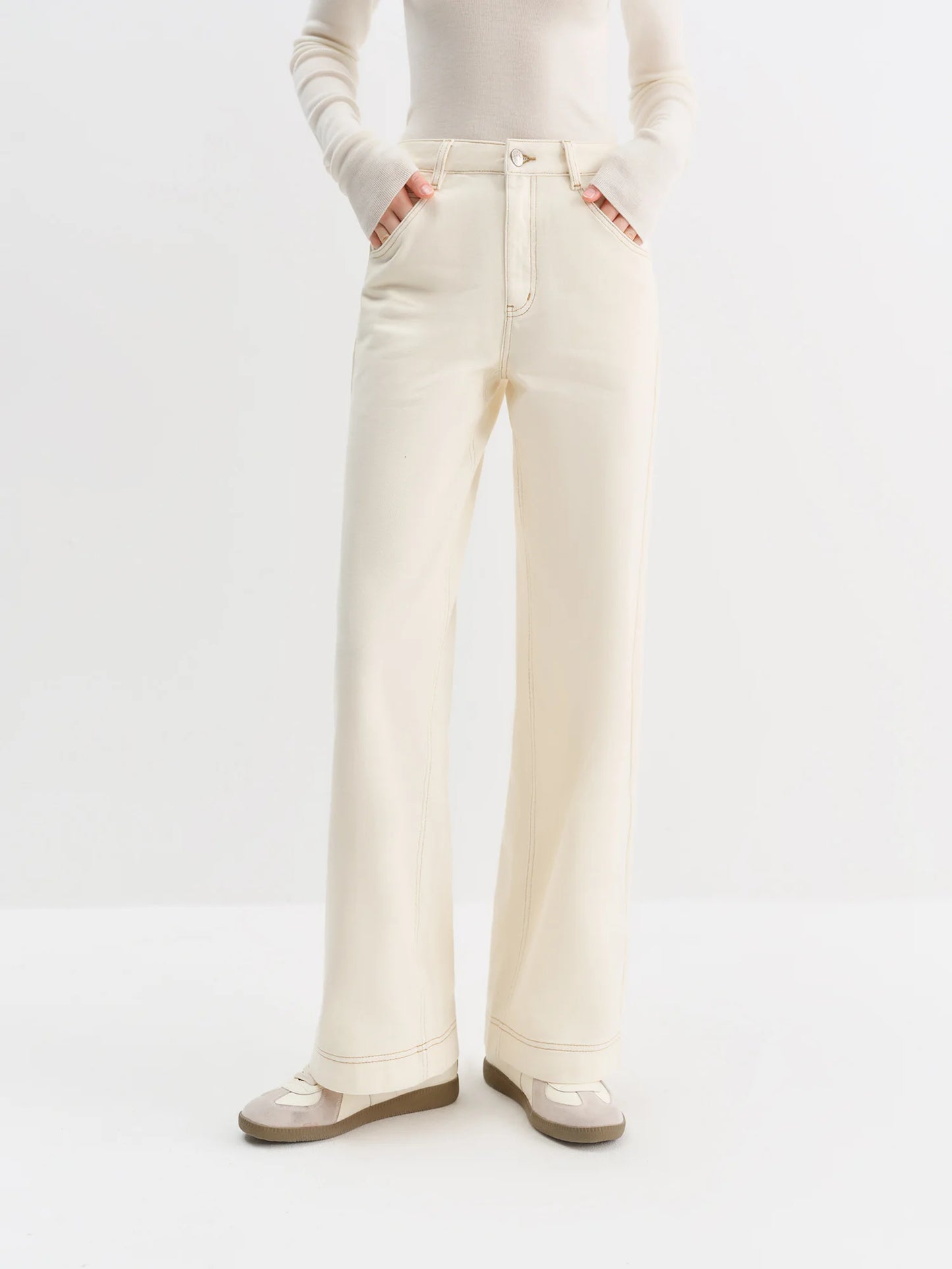 Dark Indigo Straight Leg Jeans