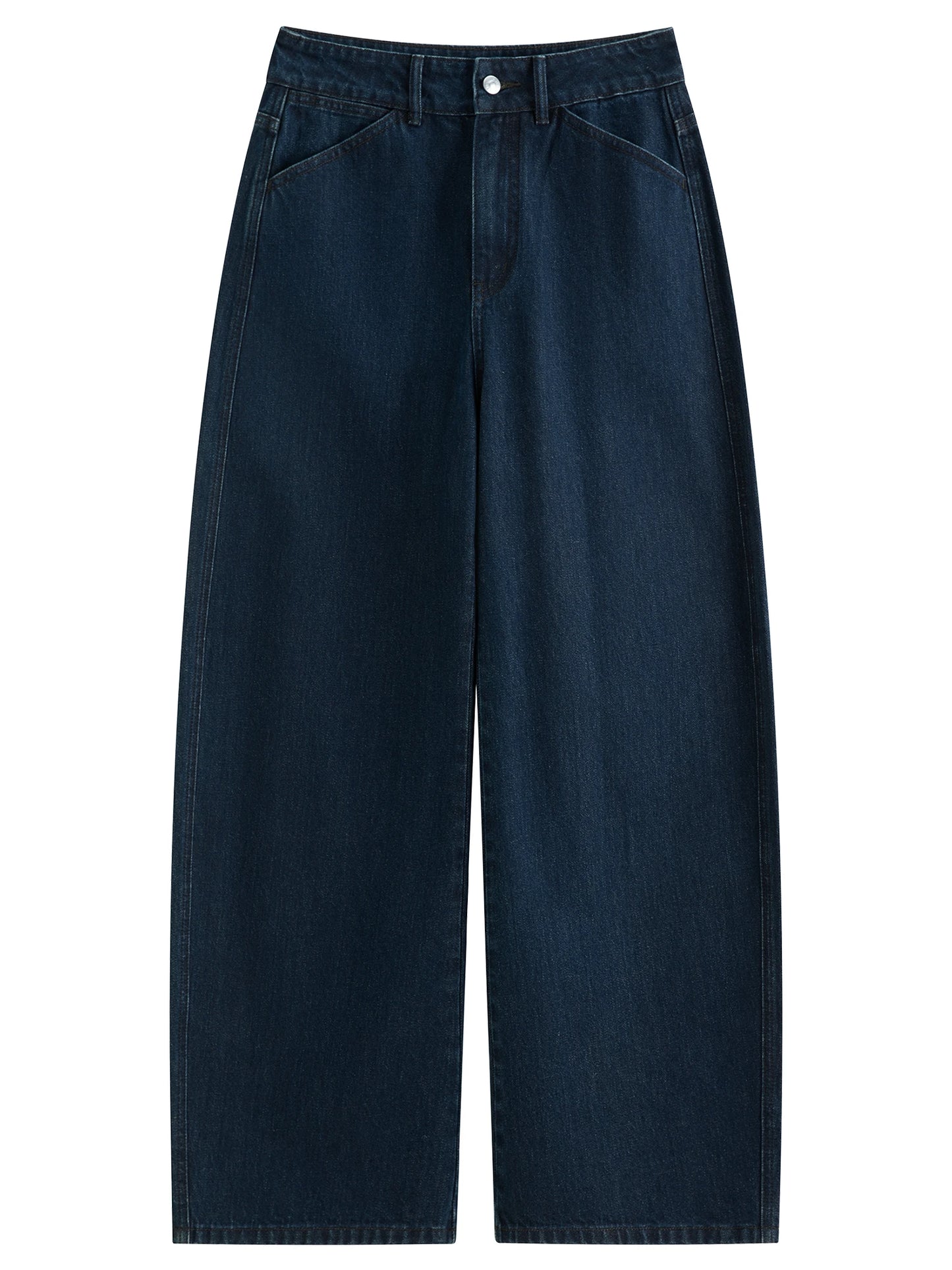 Dark Indigo Extra Wide Leg Jeans