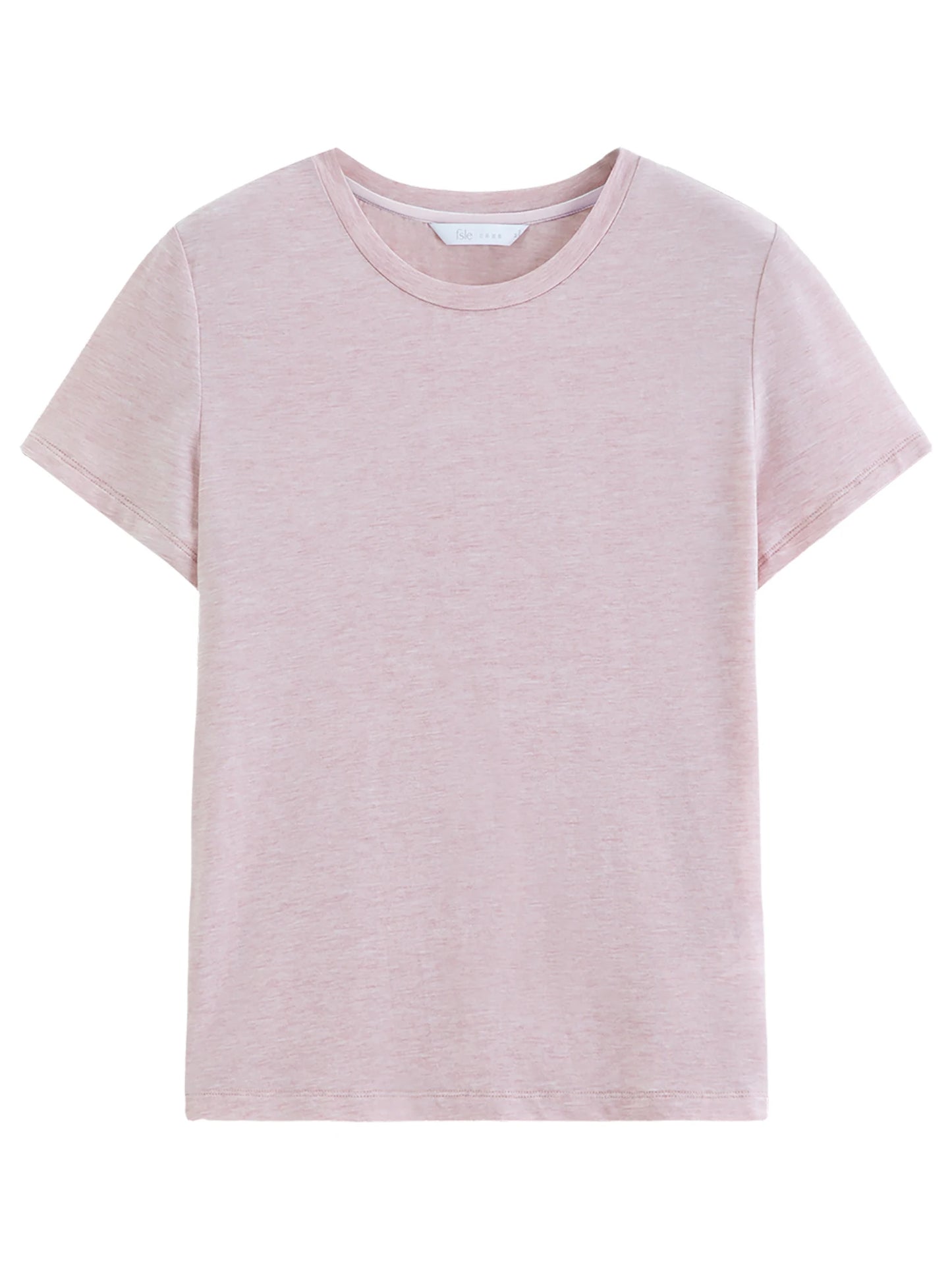 Charcoal Structured Shoulder Cotton Tee