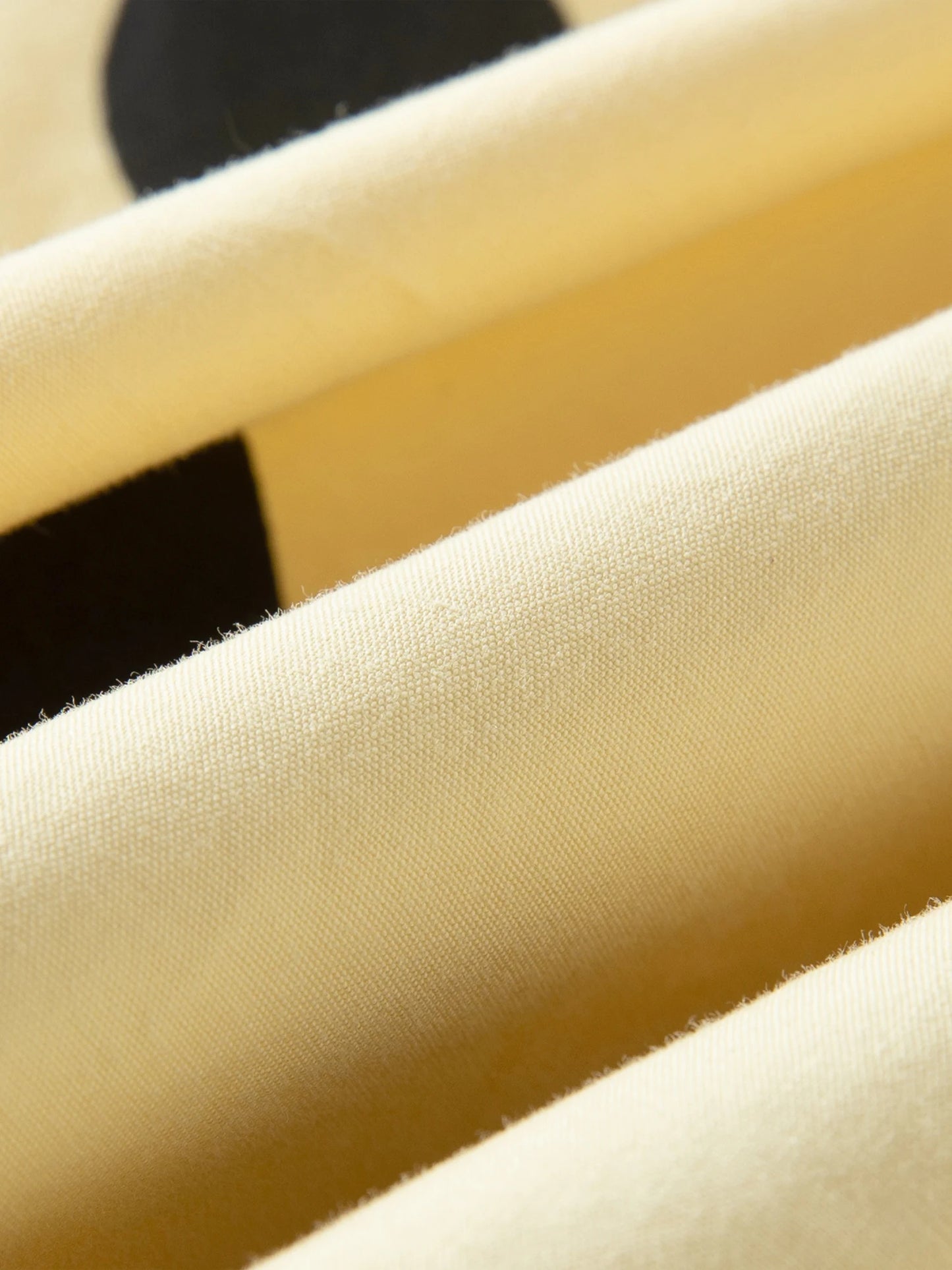 Yellow Polka Dot A-Line Midi Skirt