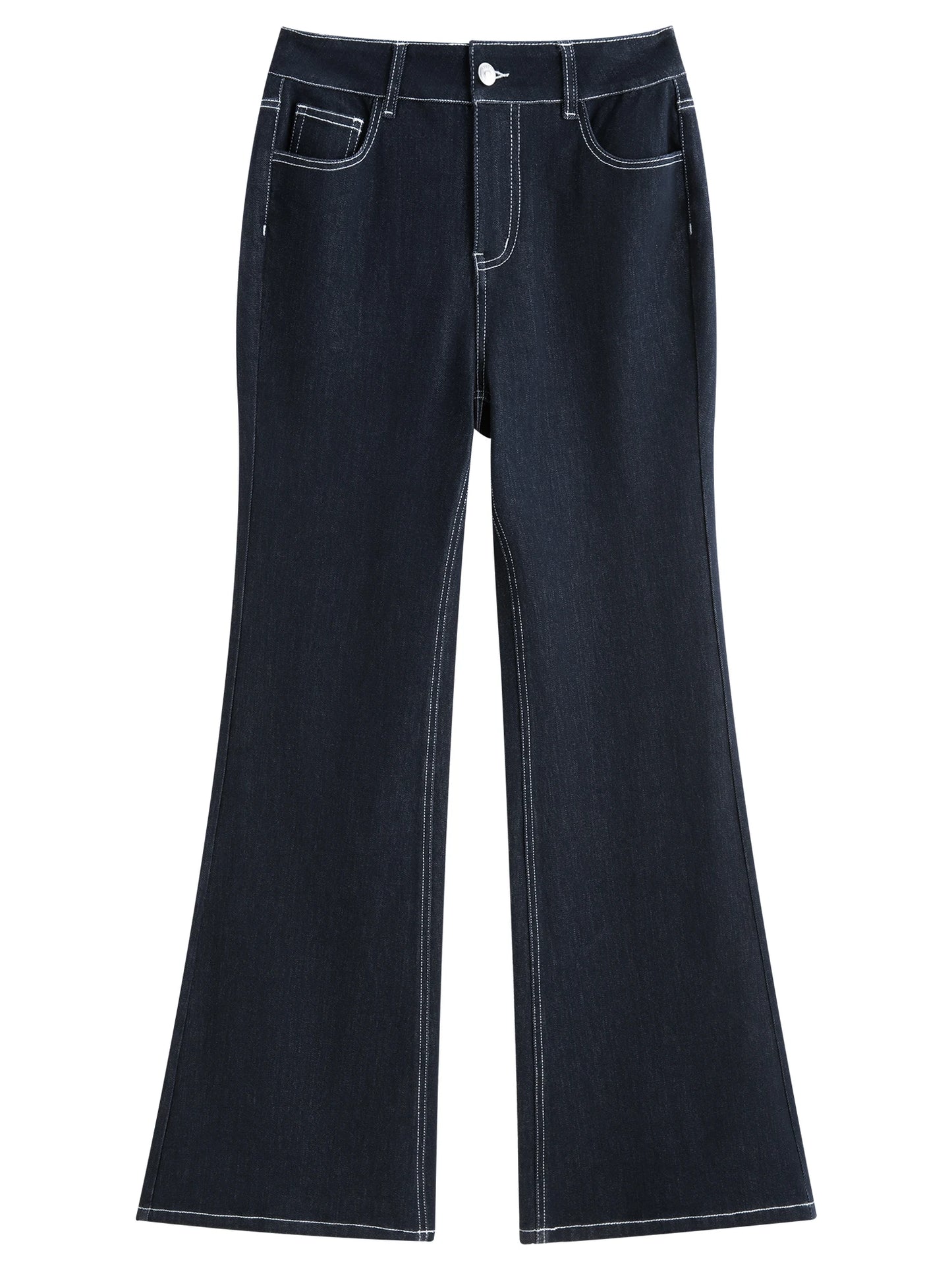 Dark Indigo Slim Straight Jeans