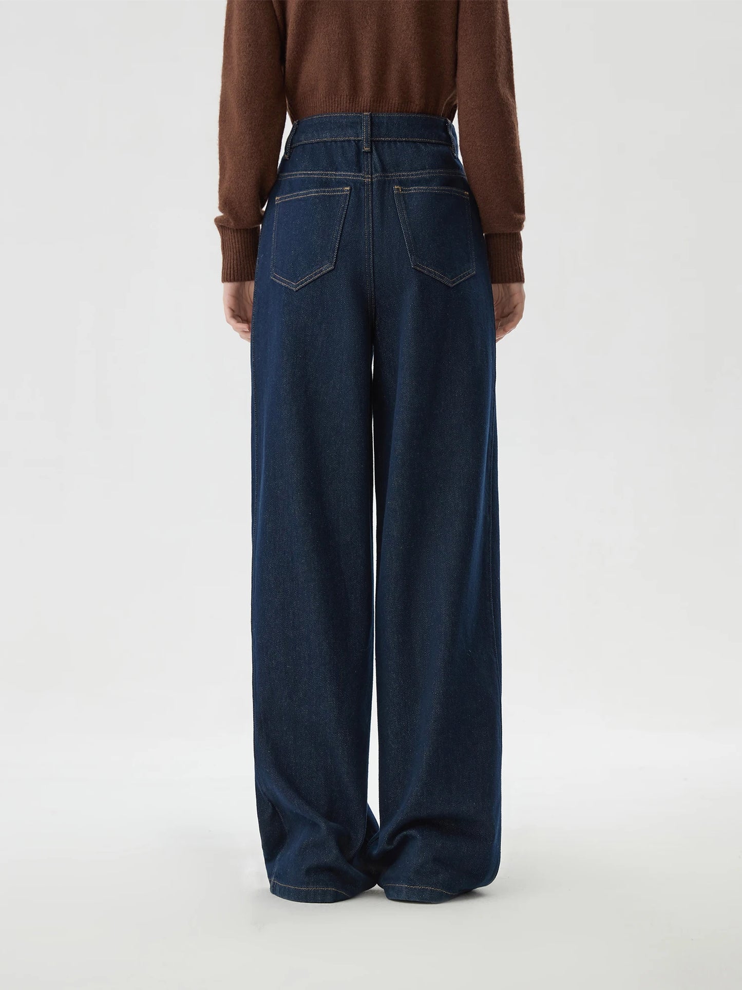 Dark Wash Wide Leg Jeans