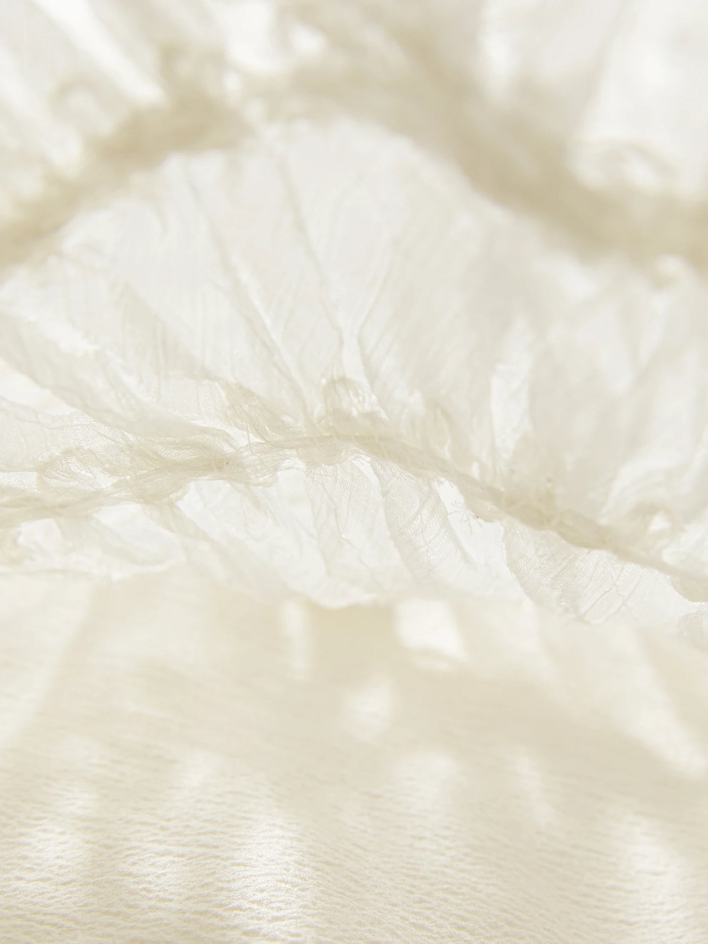 Ivory Textured Sleeveless Knit Top