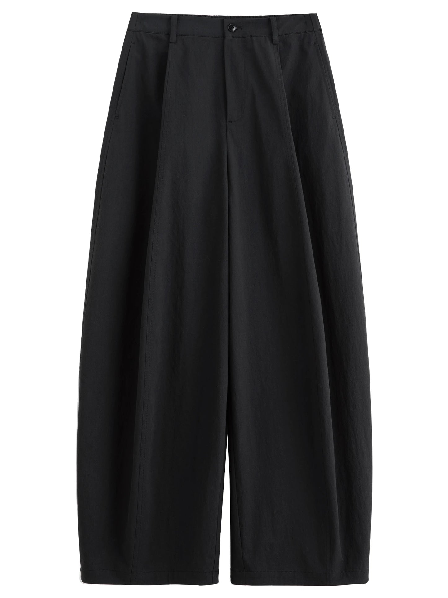 Black High Rise Balloon Pants